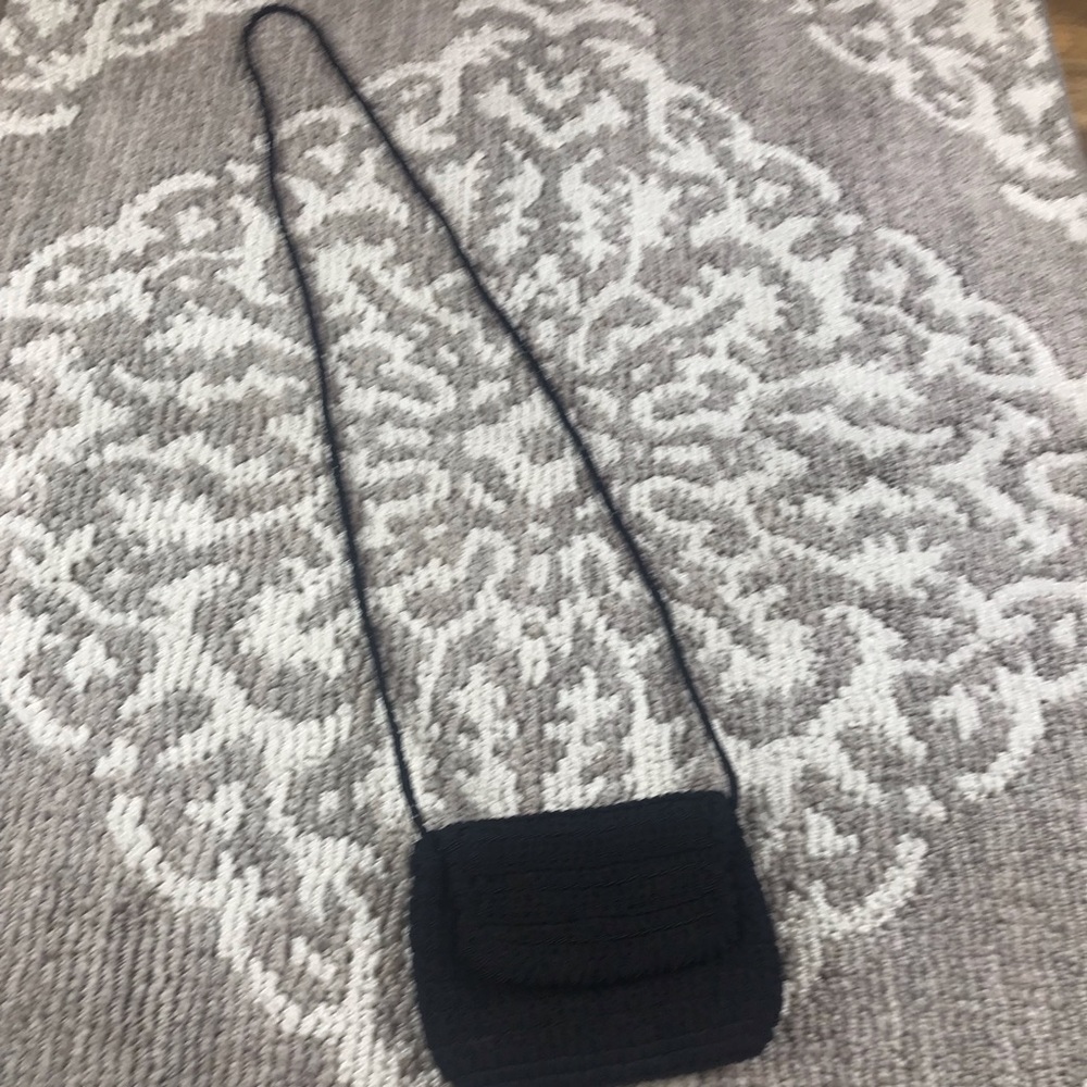 Black Crossbody Shoulder Bag - Women's Crossbody